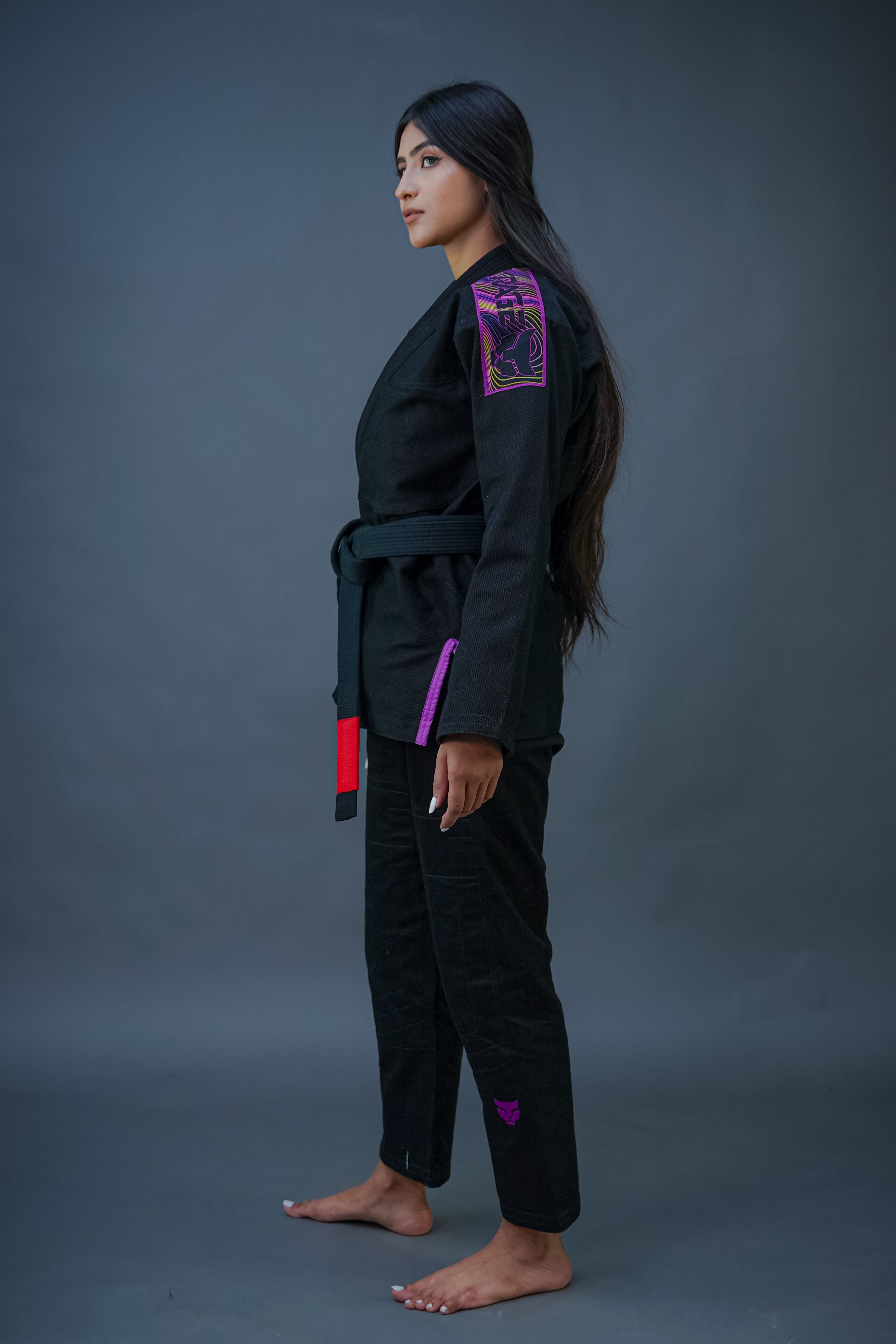 XRage Sports – Premium Women’s Jiu-Jitsu Gi (Black Edition)